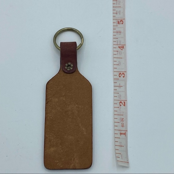 Vintage Atlantic City New Jersey Resorts Casino Leather Keychain - Picture 3 of 4